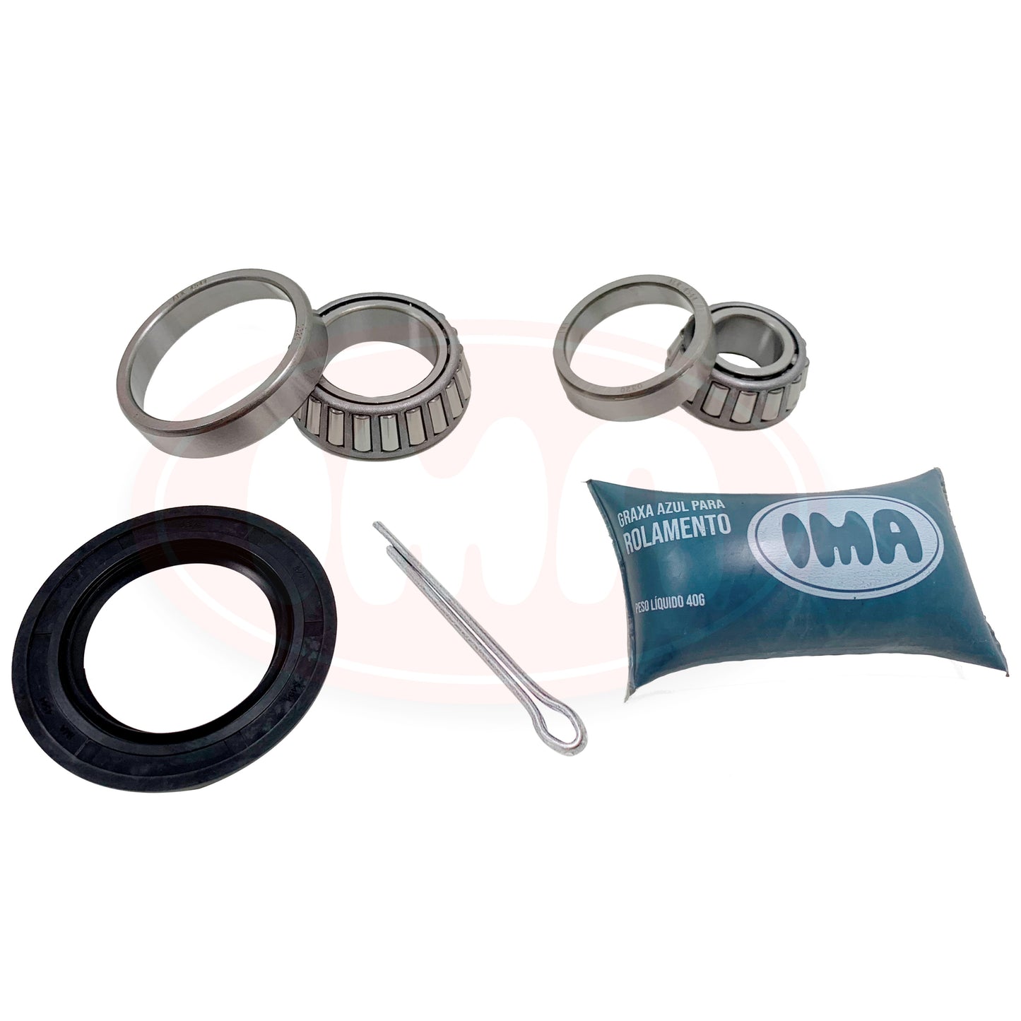 Kit de cojinetes de rueda trasera