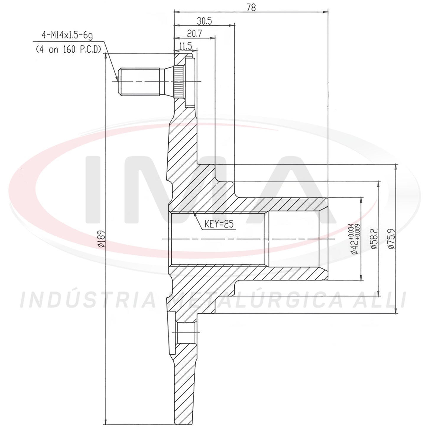 Cubo de Roda Dianteiro (forjado)