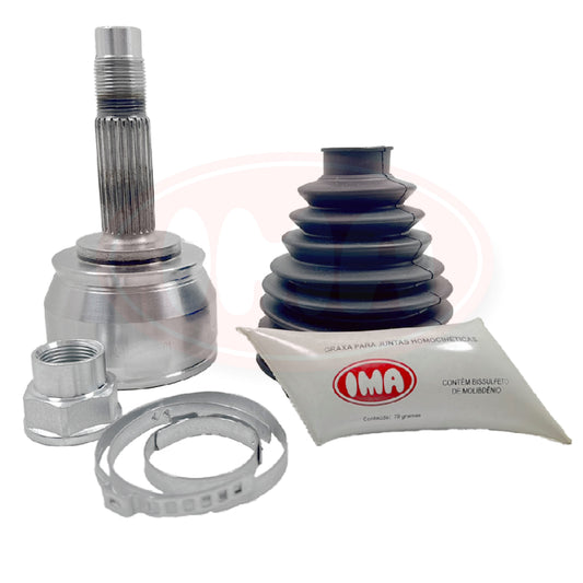Constant Velocity Joint (CV Joint) - (Delphi Axle) - Total Height 145mm