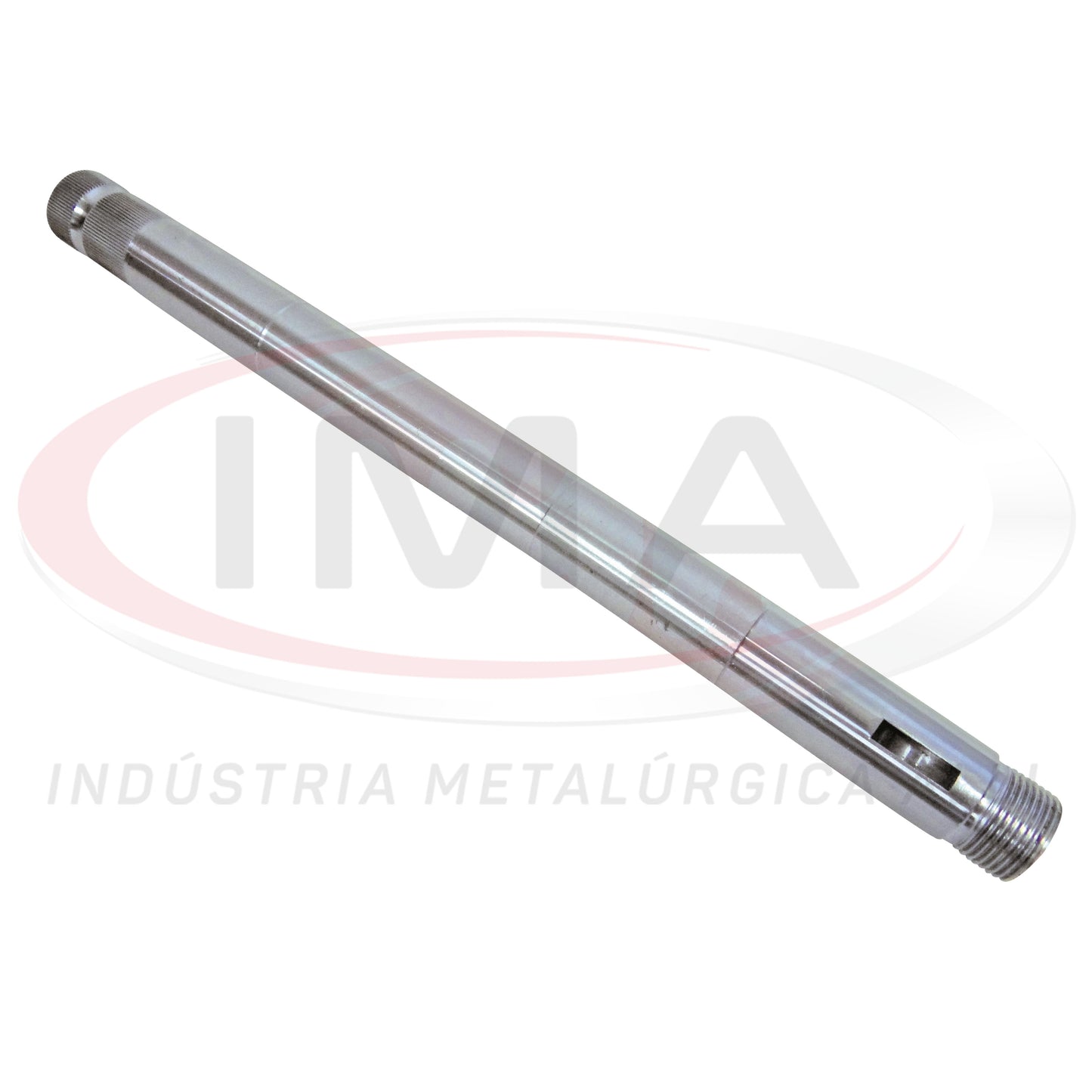 Columna de dirección tubular fresada moderna con tubo de 32 cm