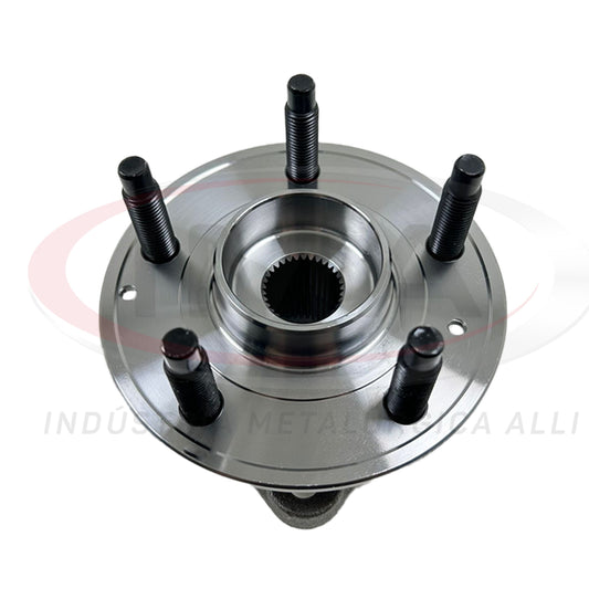 Front Wheel Hub with Bearing (forged)