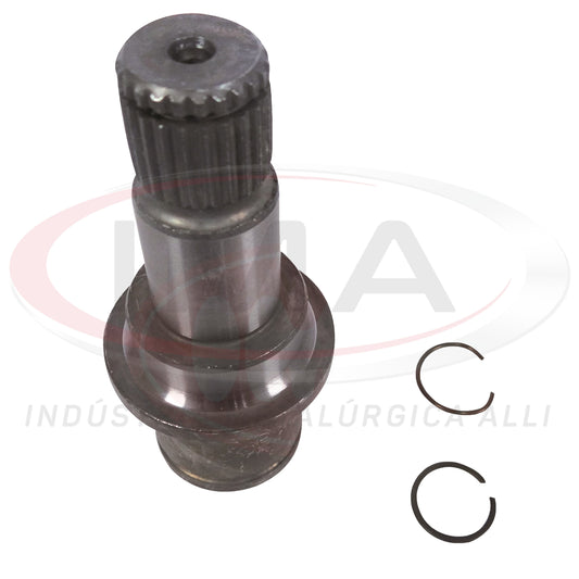 Front Axle Shaft (forged) with Lock - Right Side