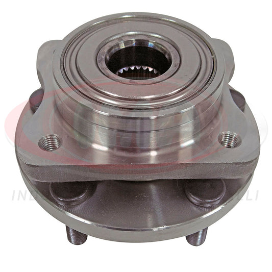Front wheel hub with bearing (forged)