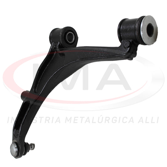 Bandeja da Suspensão - Dianteira Inferior - Lado Direito - Com buchas / Com Pivô Ø24mm