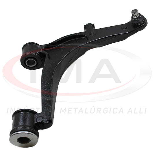 Bandeja da Suspensão - Dianteira Inferior - Lado Direito - Com buchas / Com Pivô Ø24mm