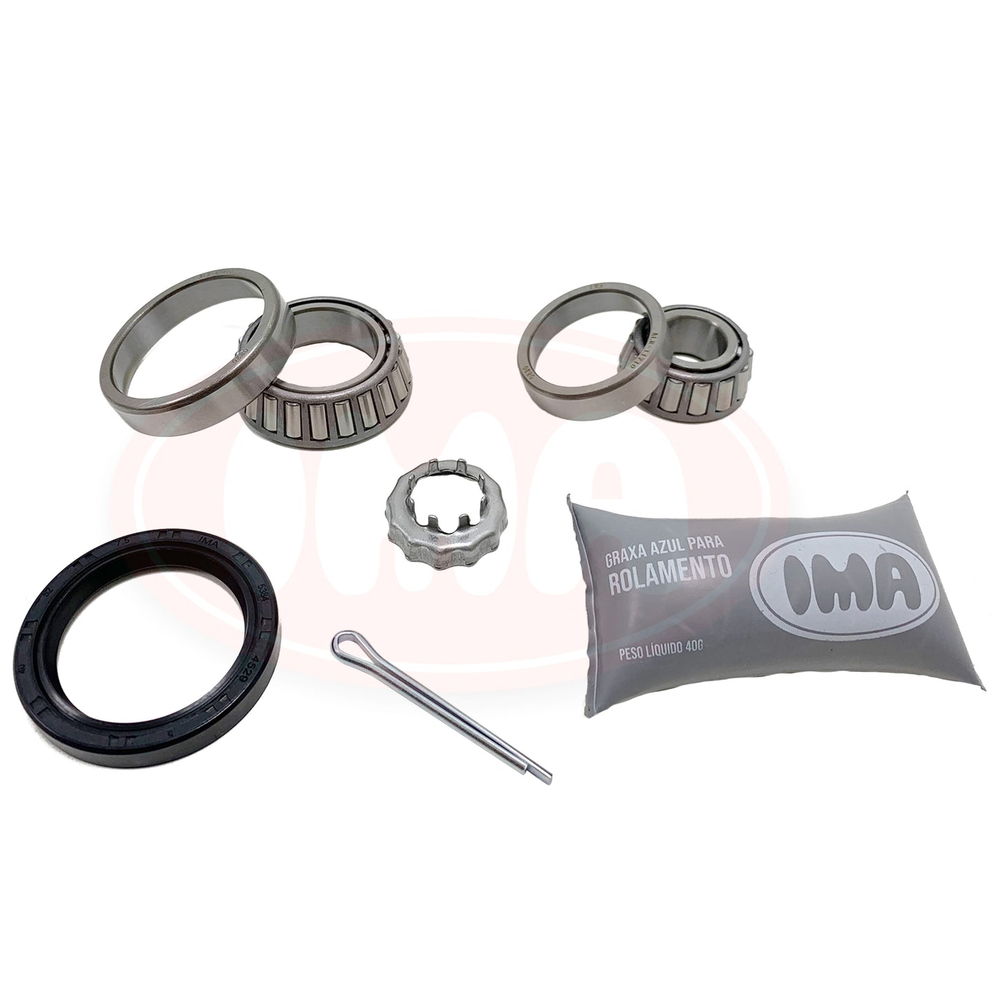 Kit Rolamento Roda Traseira