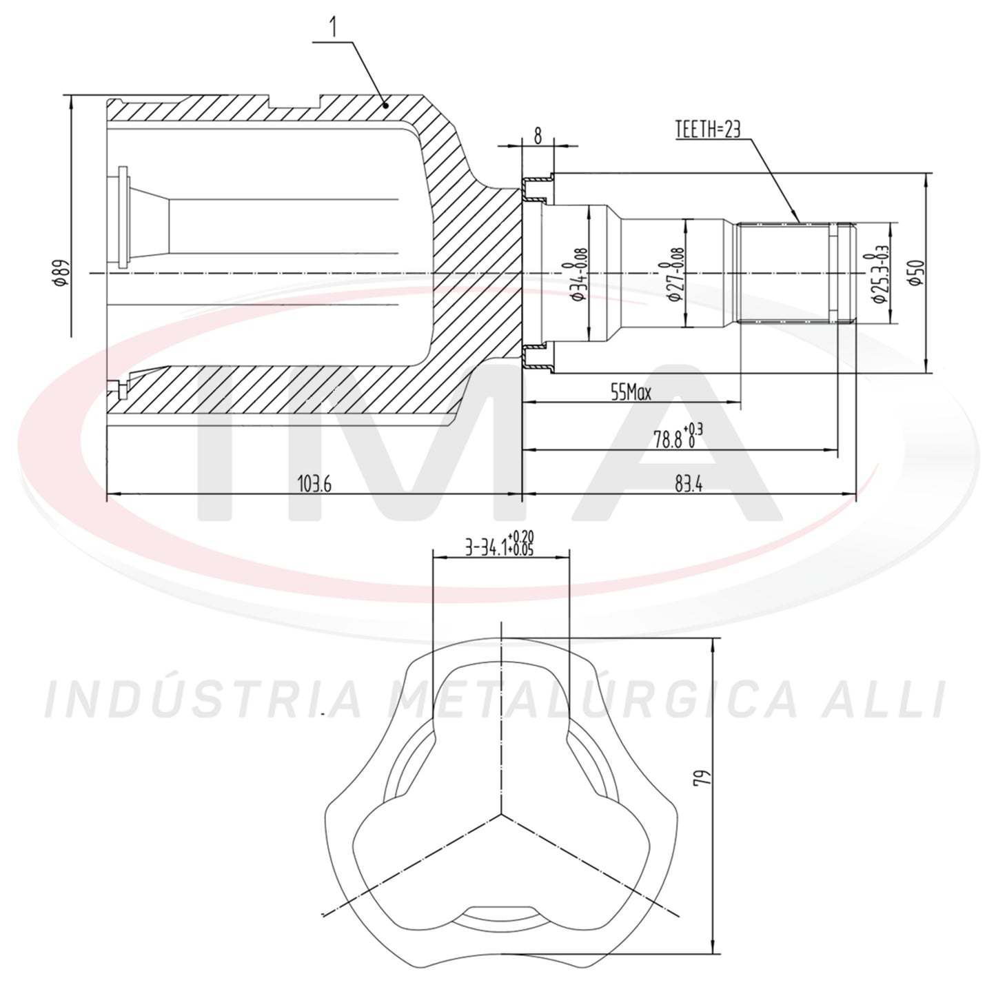Tulip Fork with Trizeta