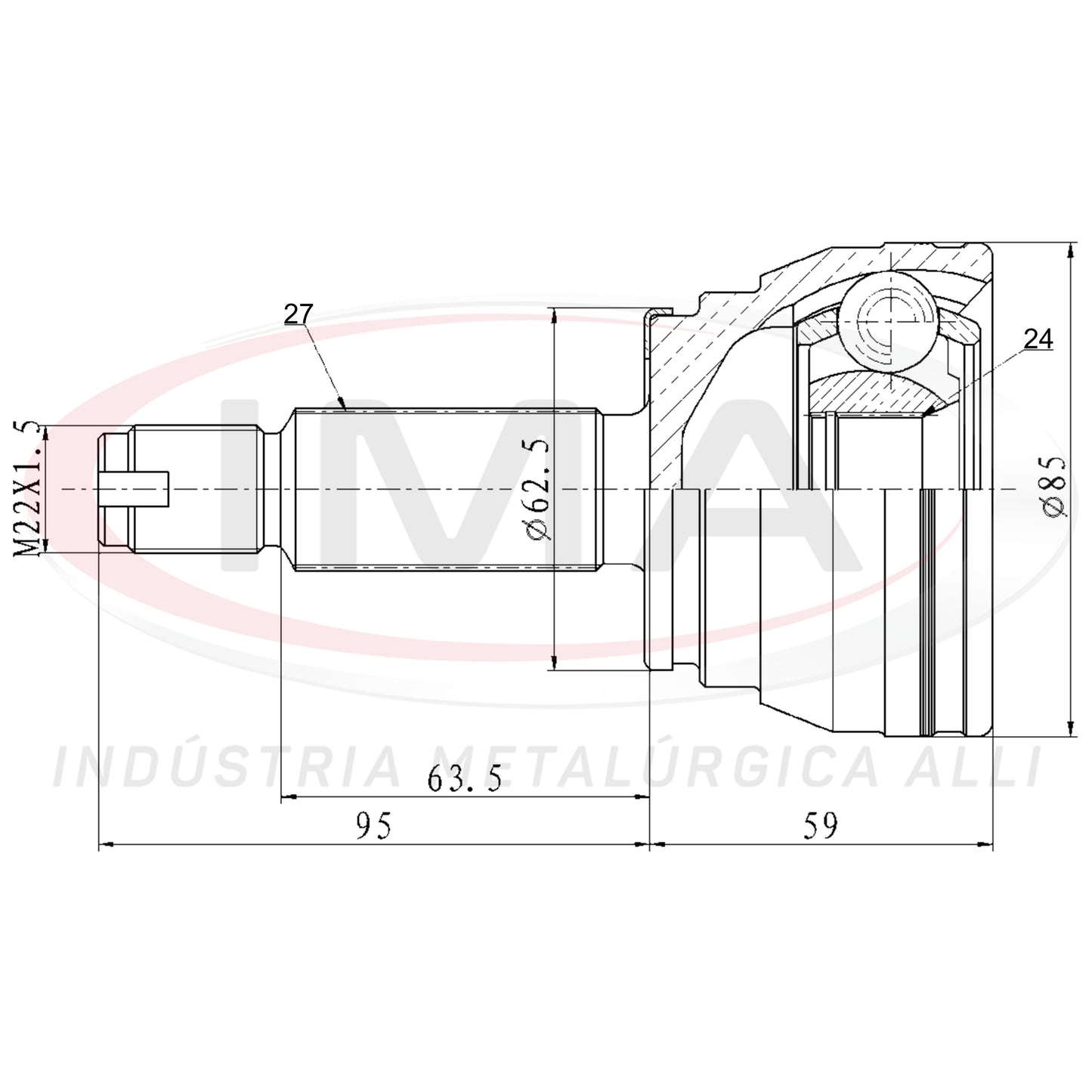 Ponteira Homocinética