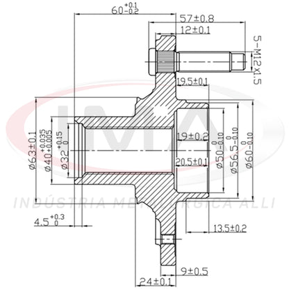 Front Wheel Hub (forged)