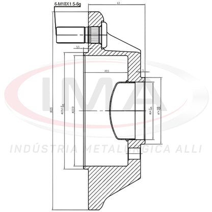 Front Wheel Hub
