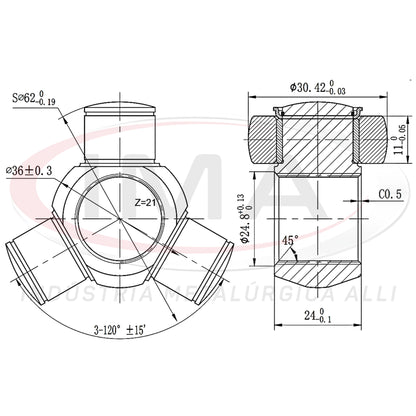 Tripod Joint (Unified with AL-957)