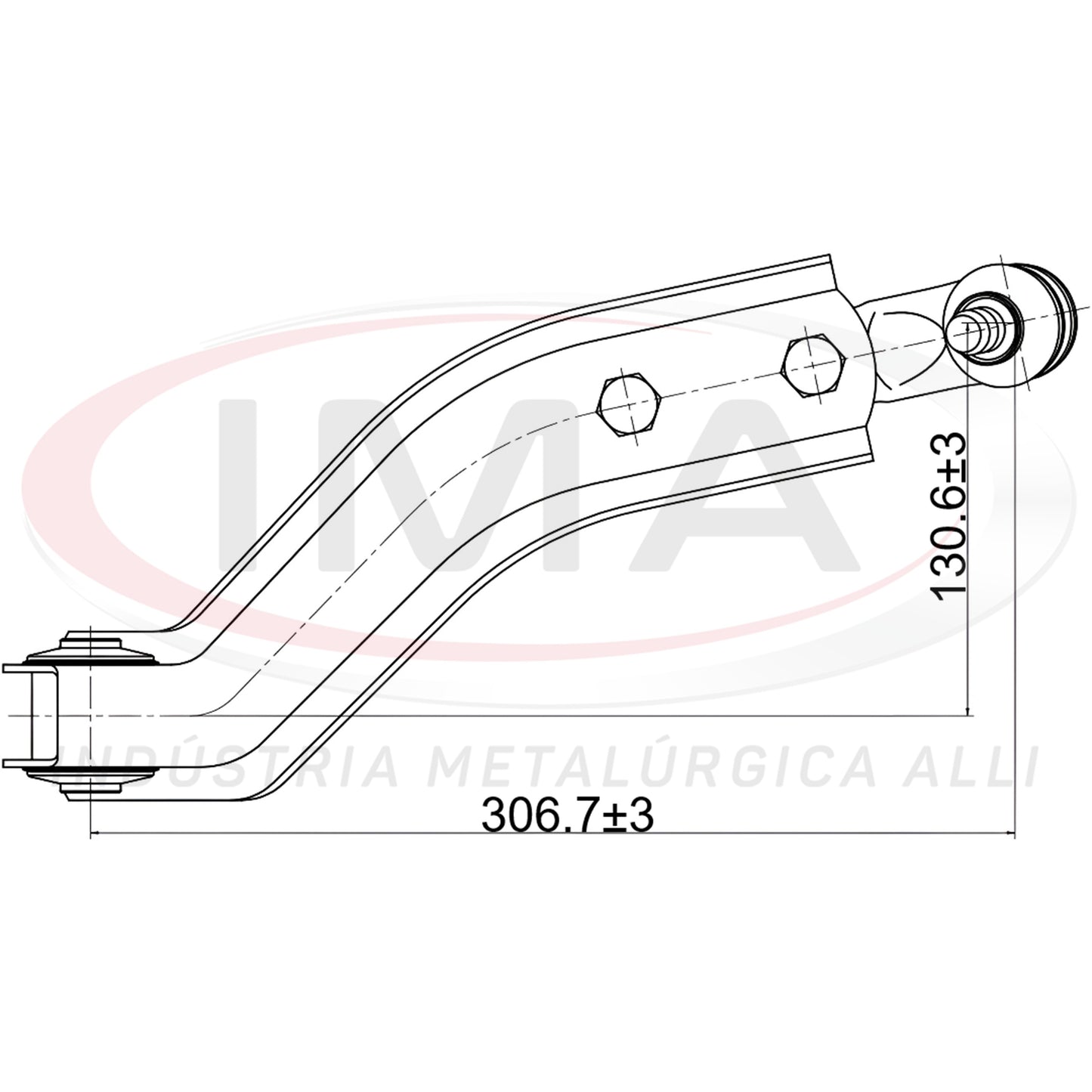 Front Lower Suspension Arm - Right Side - With Ball Joint