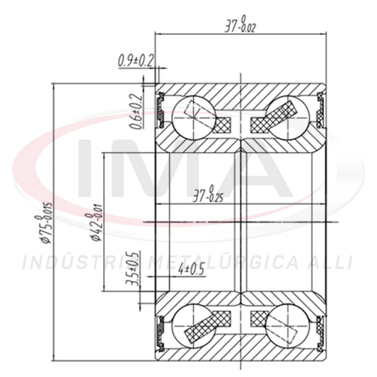 Front/Rear Wheel Bearing