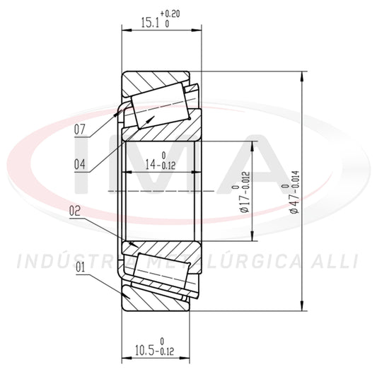 Bearing Shaft Sleeve CAP/CONE