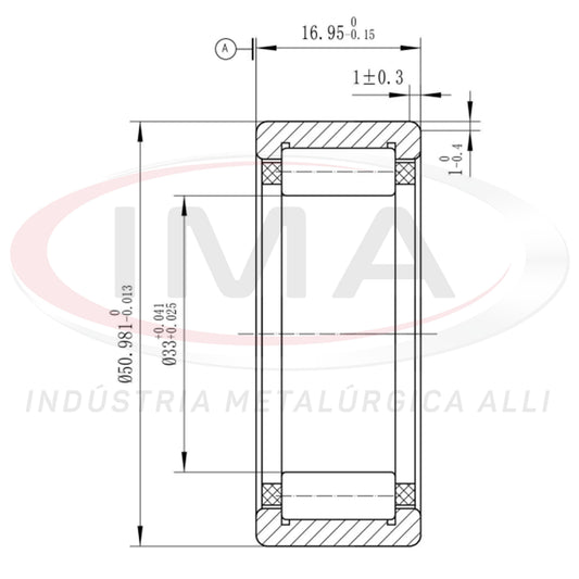 Rear Wheel Bearing, Cylindrical Roller