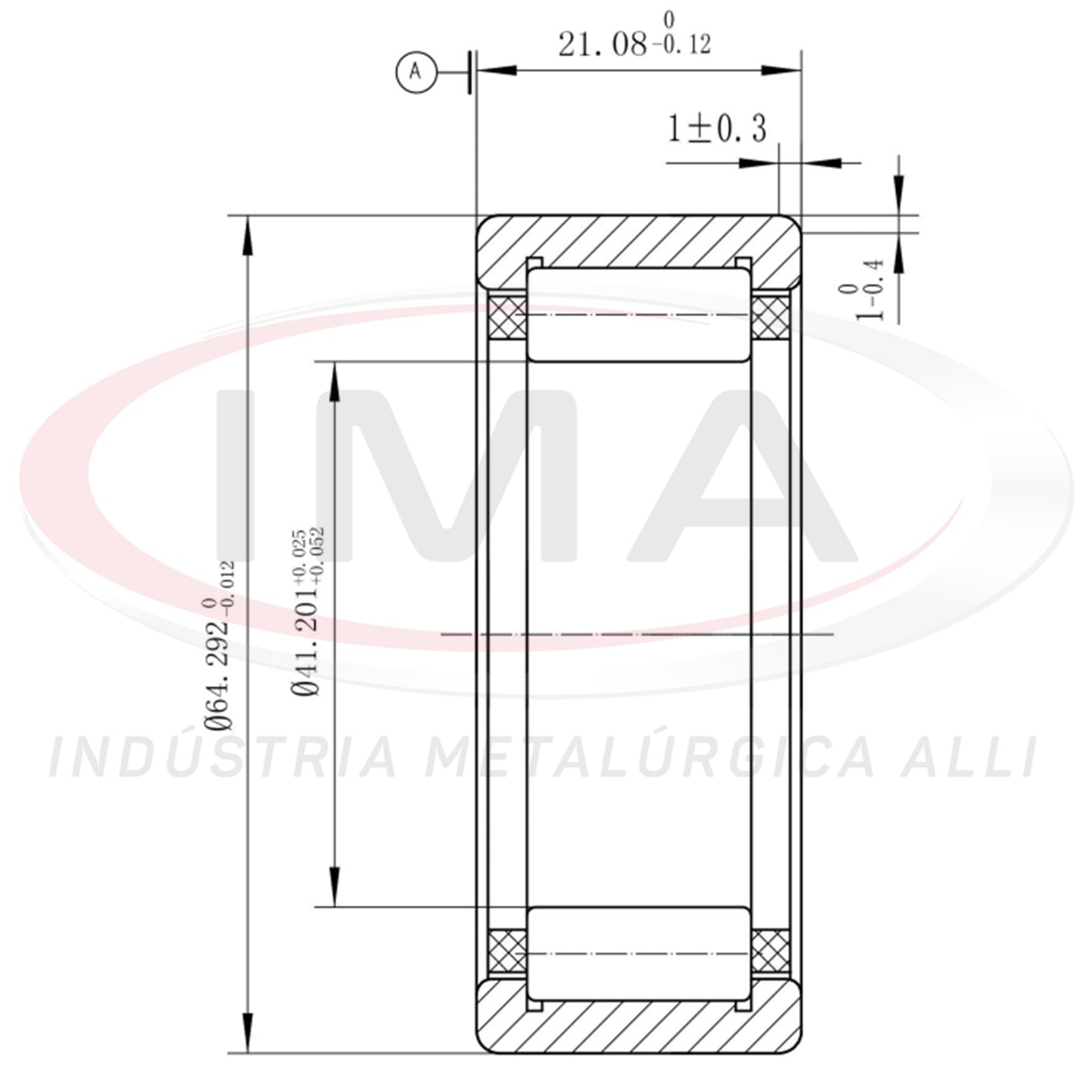 Rear Wheel Bearing, Cylindrical Roller