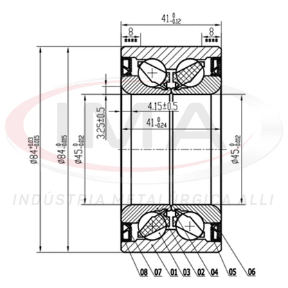 Front Wheel Bearing